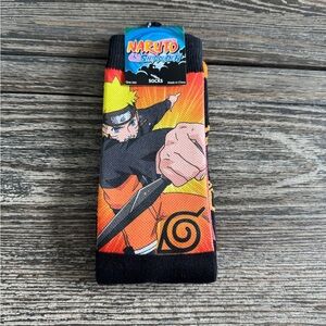 Ripple Junction Naruto Black and Orange Socks